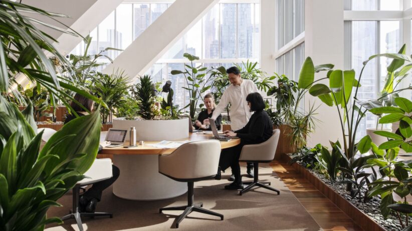 National Australia Bank Melbourne office fitout