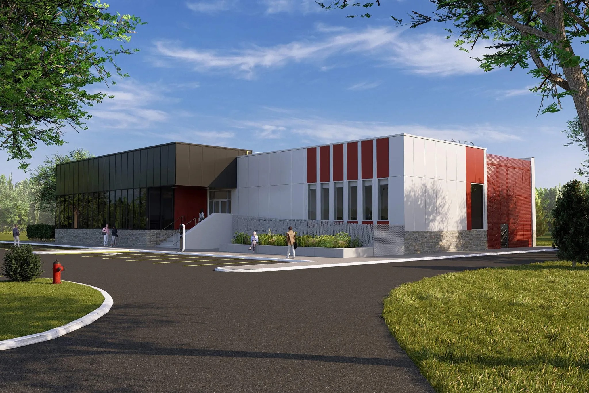 Kitchener Waste Water Treatment Plant Administration Building